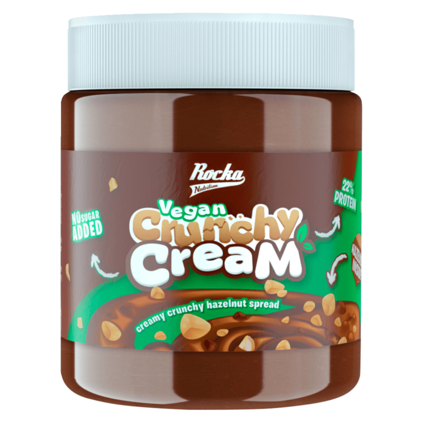 Rocka Nutrition Crunchy Cream vegan 250g